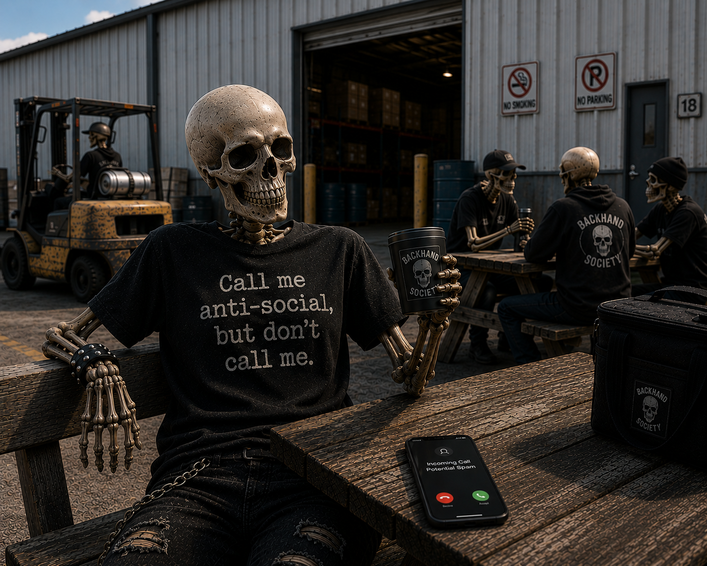 Call Me Anti-Social, But Don't Call Me.